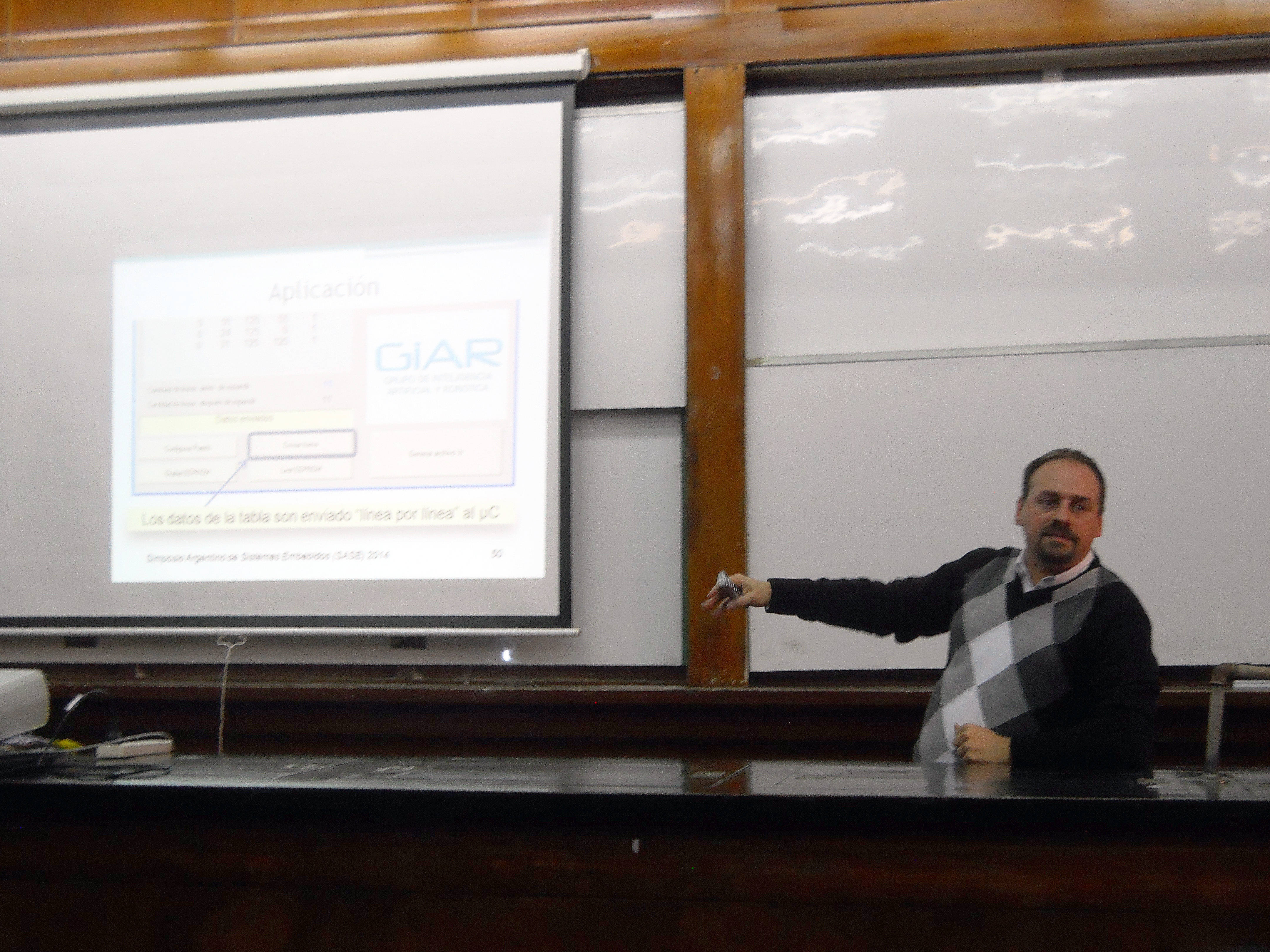 Sergio Alberino en el SASE 2014